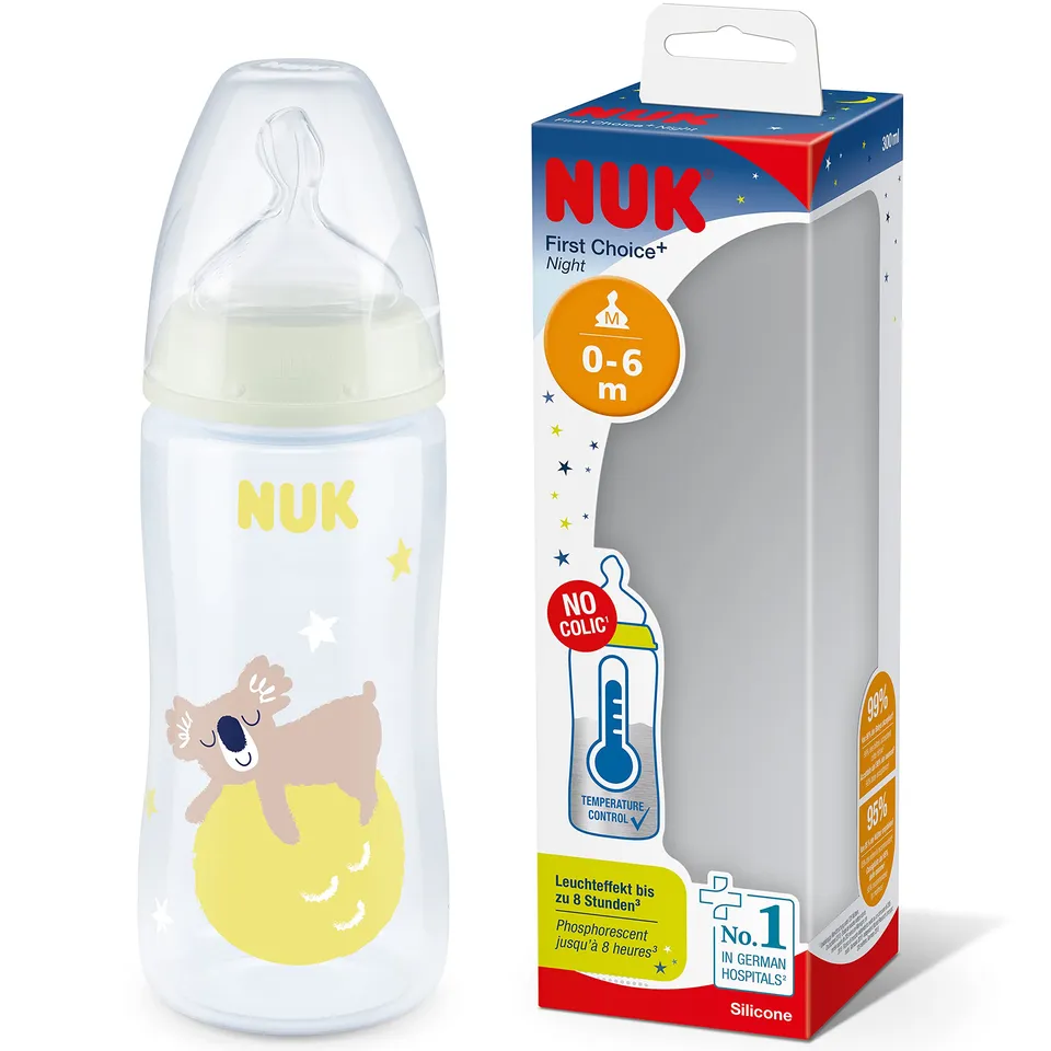 nuk-first-choice-biberon-notte-300-ml-0-6-mesi-koala image 1