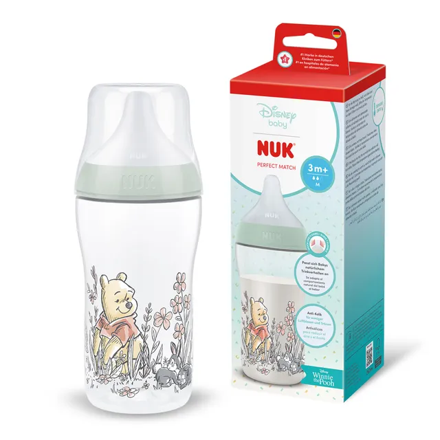 nuk-perfect-match-biberon-260-ml-3-mesi-winnie-pooh image 1