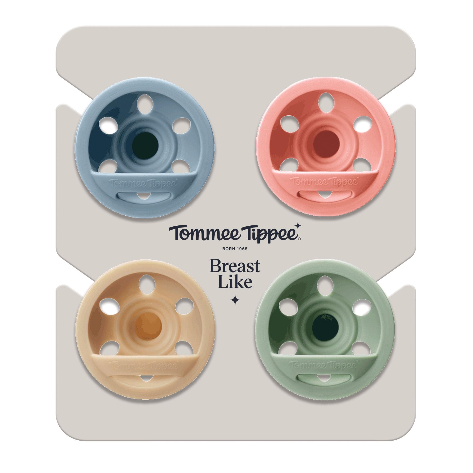 tommee-tippee-ciuccio-simile-al-seno-6-18-mesi-silicone-x4 image 2