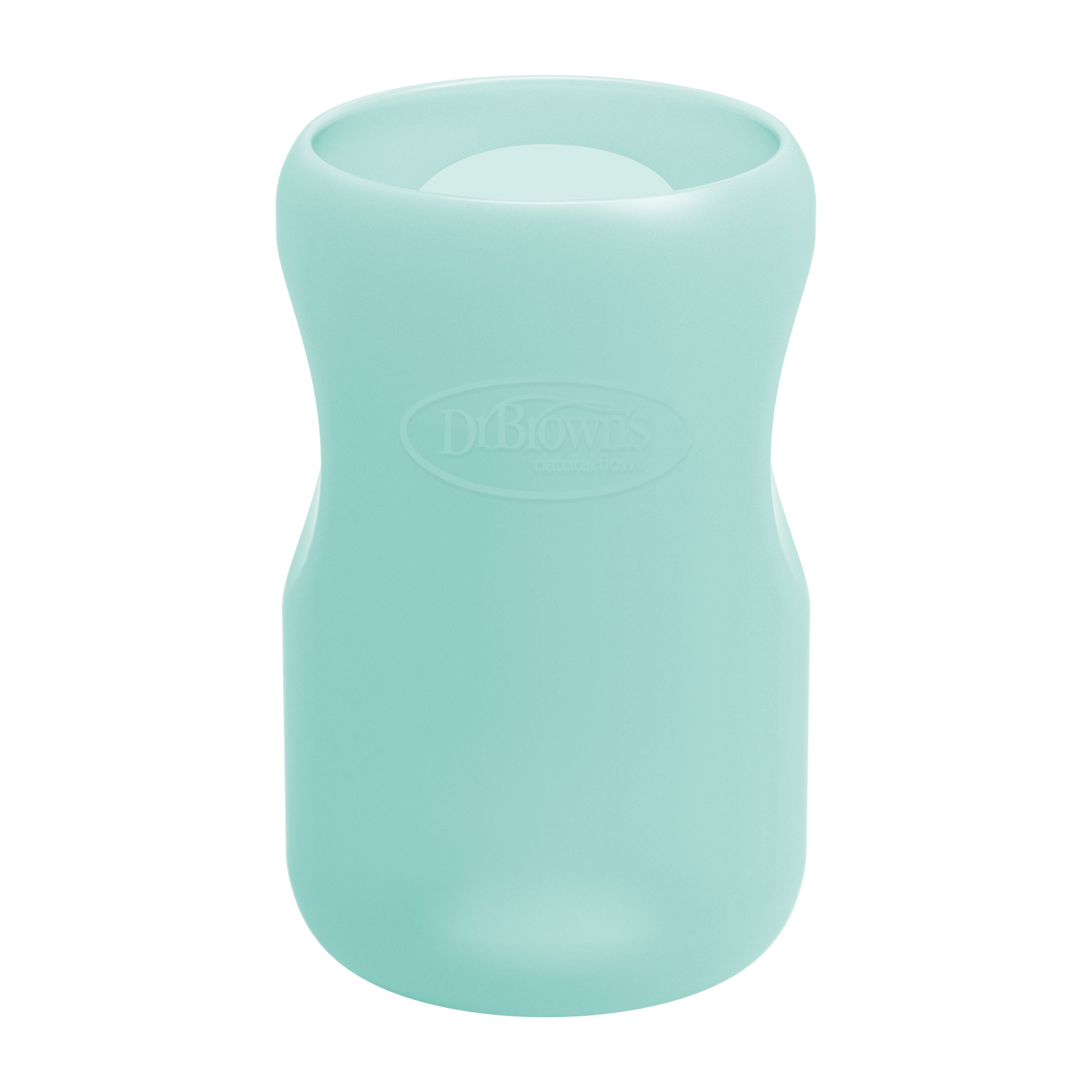 dr-brown-s-options-custodia-in-silicone-per-biberon-vetro-collo-largo image 2