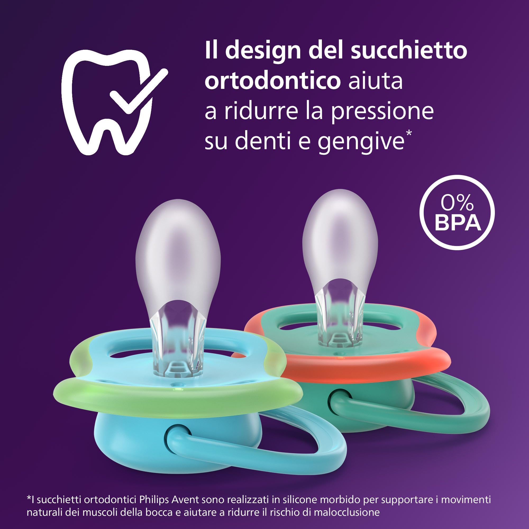 philips-avent-ultra-air-scf087-24-ciuccio-6-18-mesi-4-pezzi image 3
