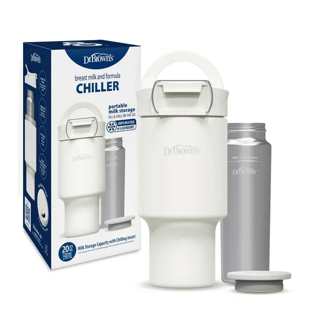 dr-brown-s-termo-chiller-latte-materno-e-formula-590-ml-acciaio image 1