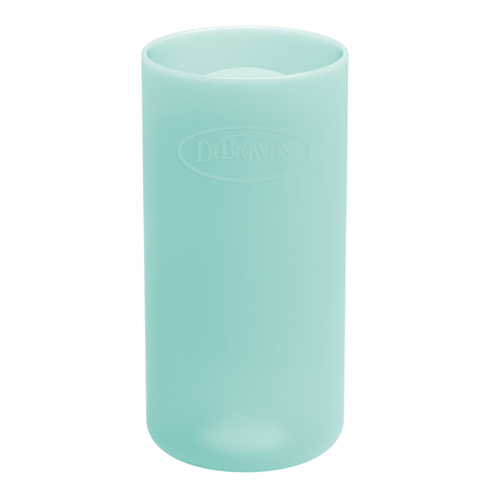 dr-brown-s-natural-flow-options-custodia-in-silicone-per-biberon-vetro-collo-str image 1
