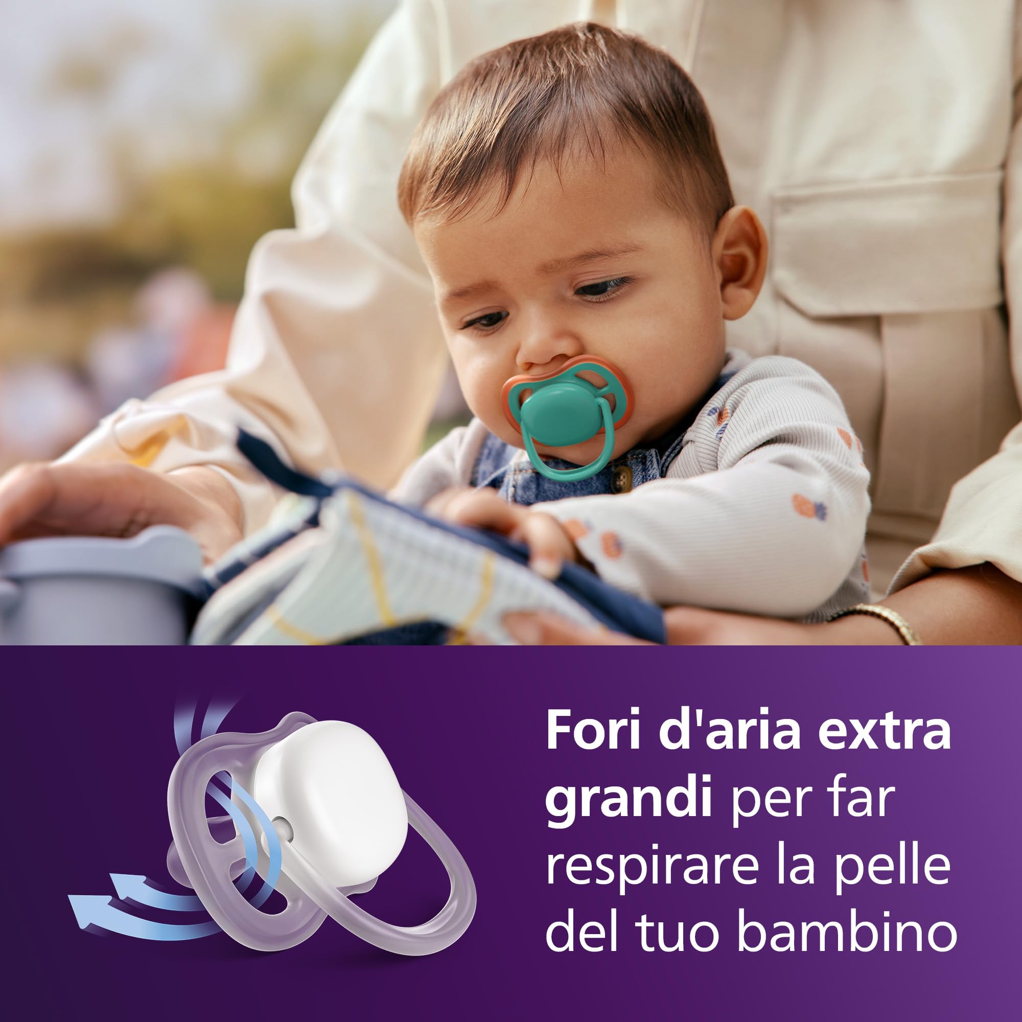philips-avent-ultra-air-scf087-24-ciuccio-6-18-mesi-4-pezzi image 2