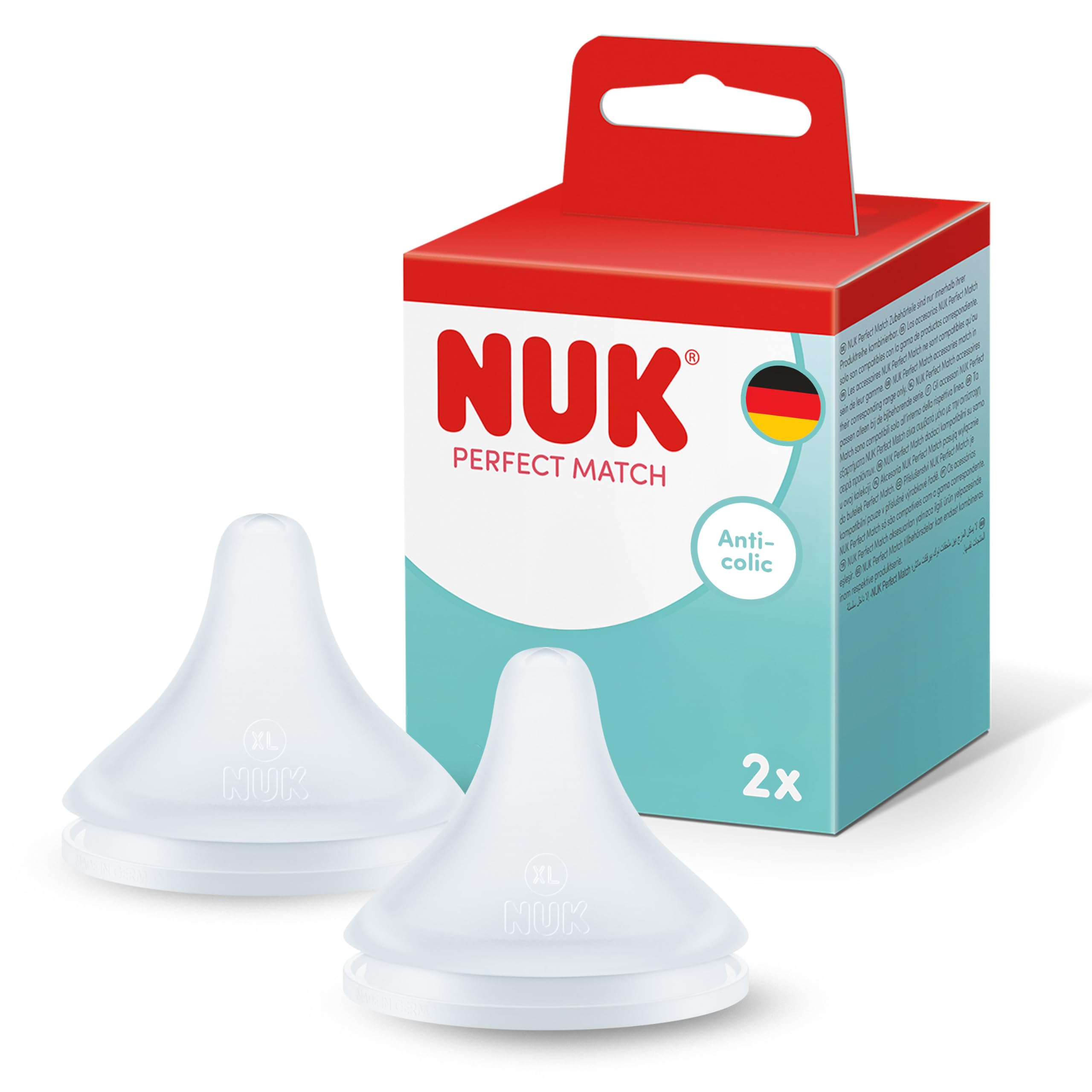 nuk-perfect-match-tettarelle-silicone-piccolo-3-mesi-anticolica-2-pezzi image 8
