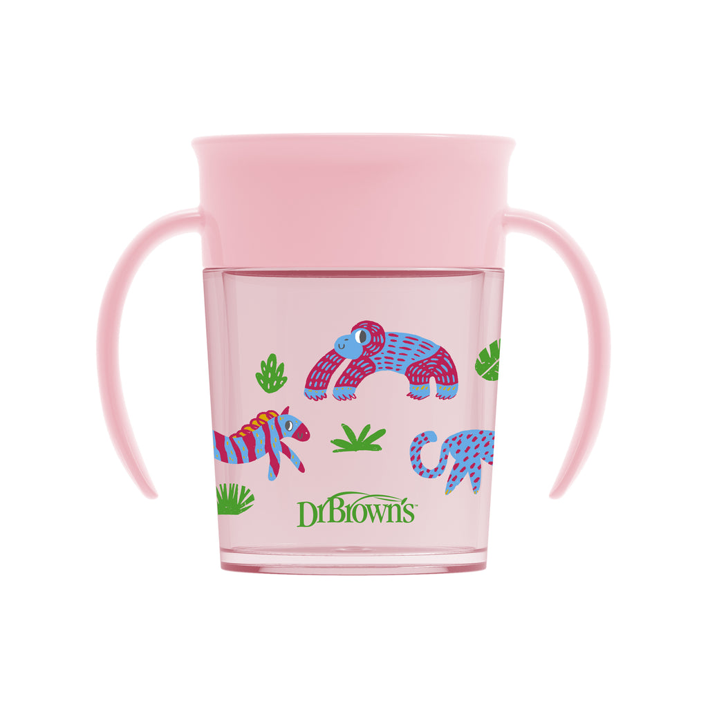 dr-brown-s-milestones-cheers360-tazza-360-rosa-200-ml image 1