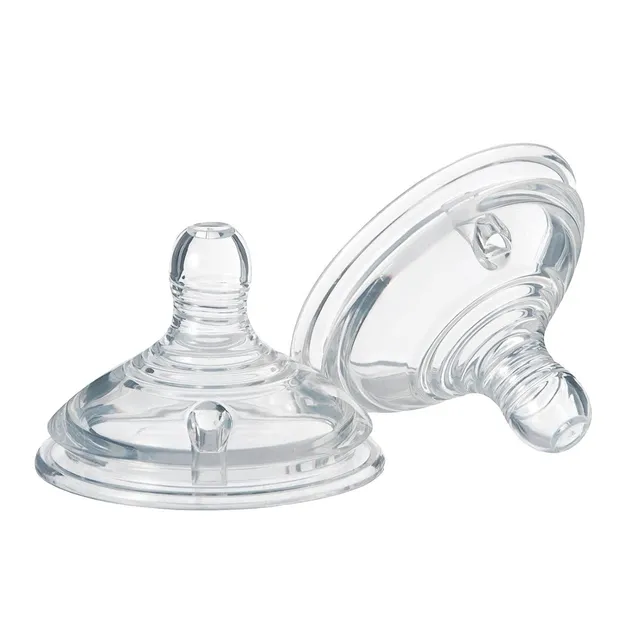 tommee-tippee-closer-to-nature-tettarelle-flusso-medio-3m-2pz image 1