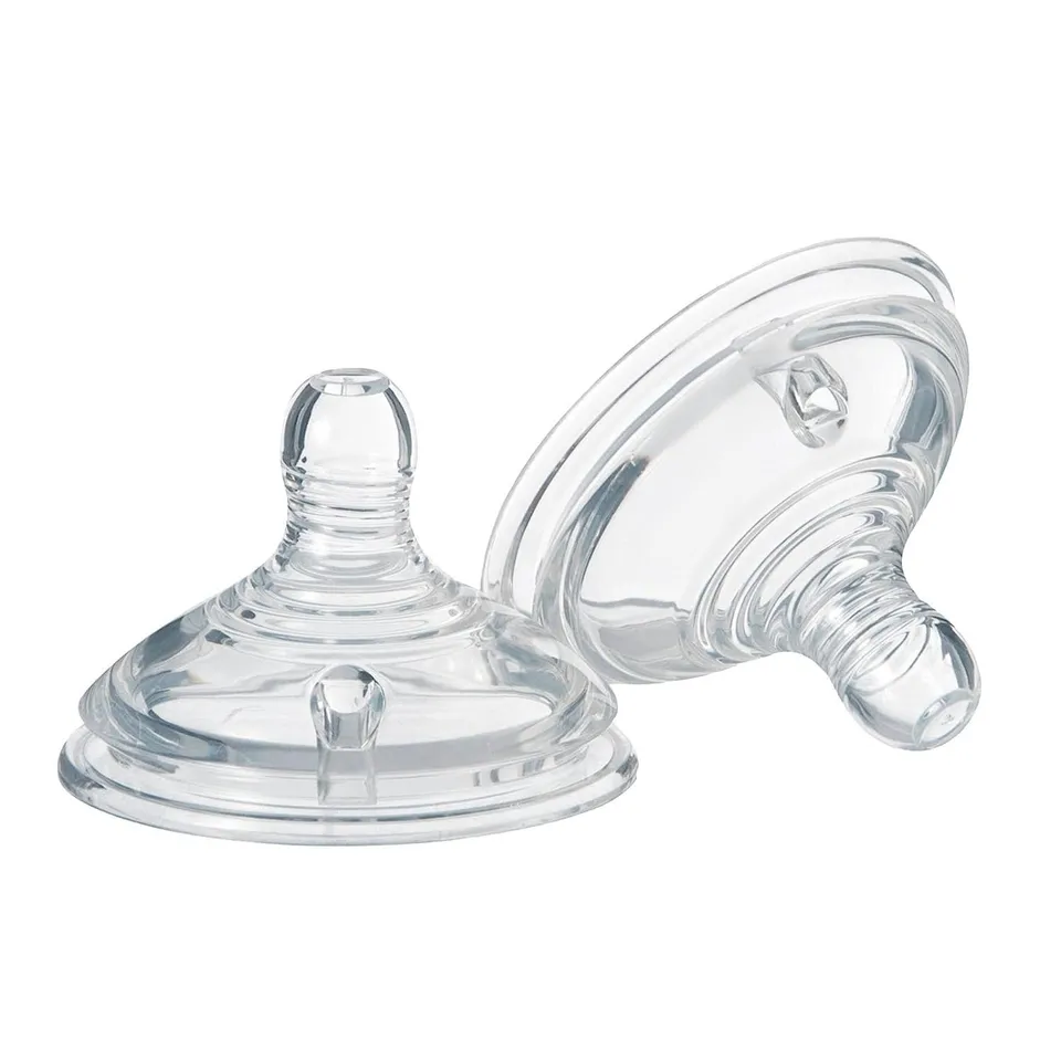 tommee-tippee-closer-to-nature-tettarelle-flusso-medio-3m-2pz image 1