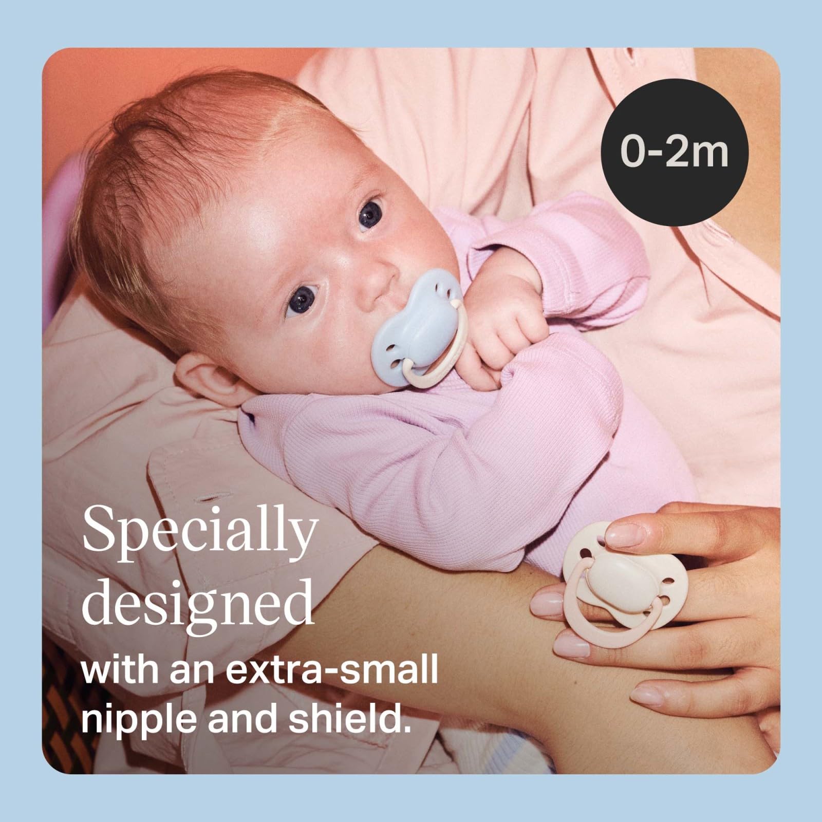 tommee-tippee-newborn-succhietto-0-2-mesi-ortodontico-set-da-4-prugna-e-zucchero image 2