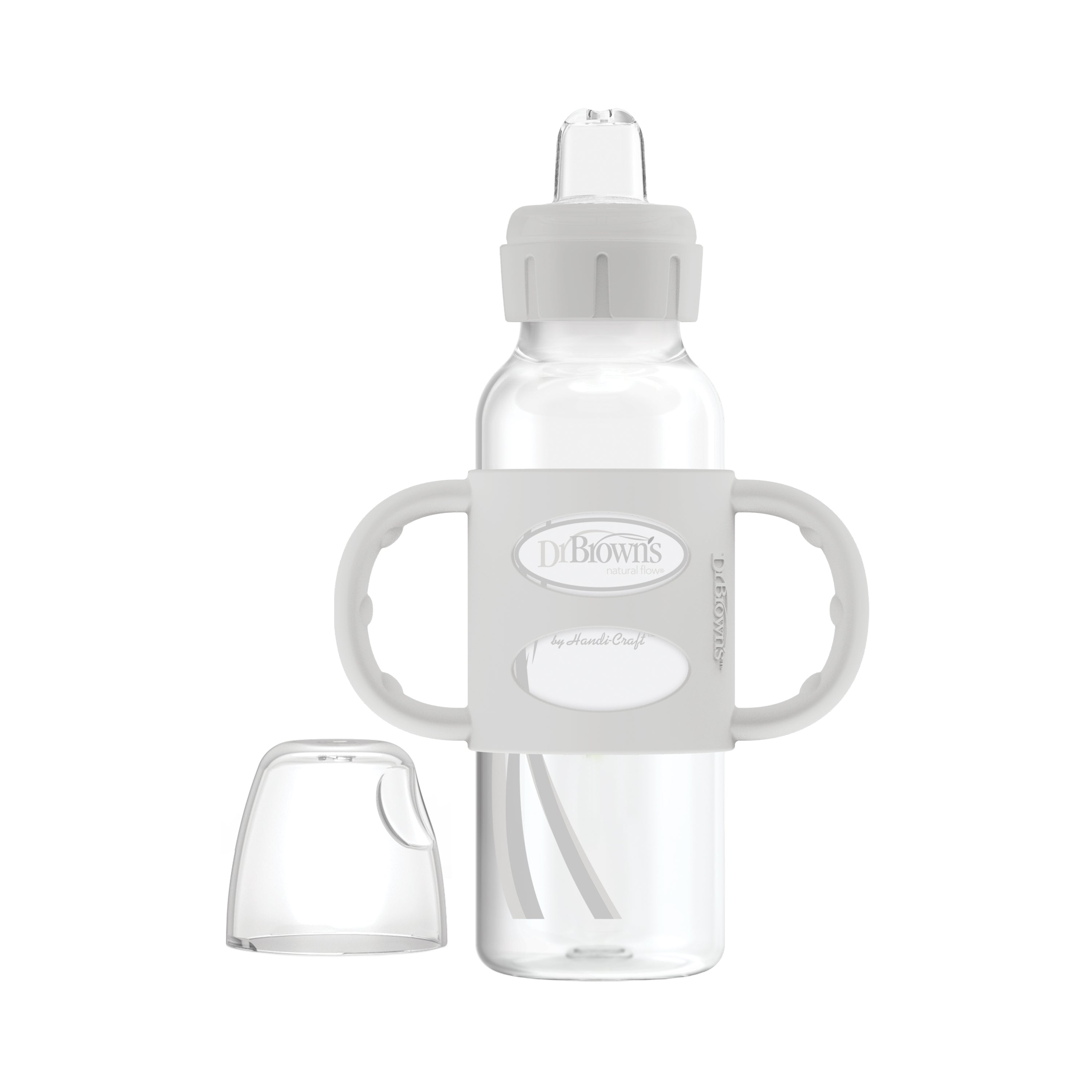 dr-brown-s-milestones-biberon-sippy-con-manici-250-ml image 2