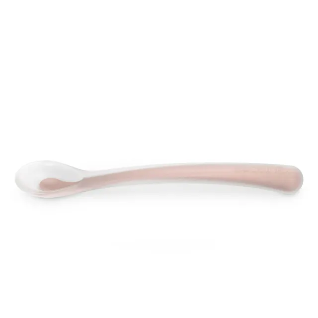 suavinex-cucchiaio-silicone-4-mesi-manico-lungo-essence-nude image 1