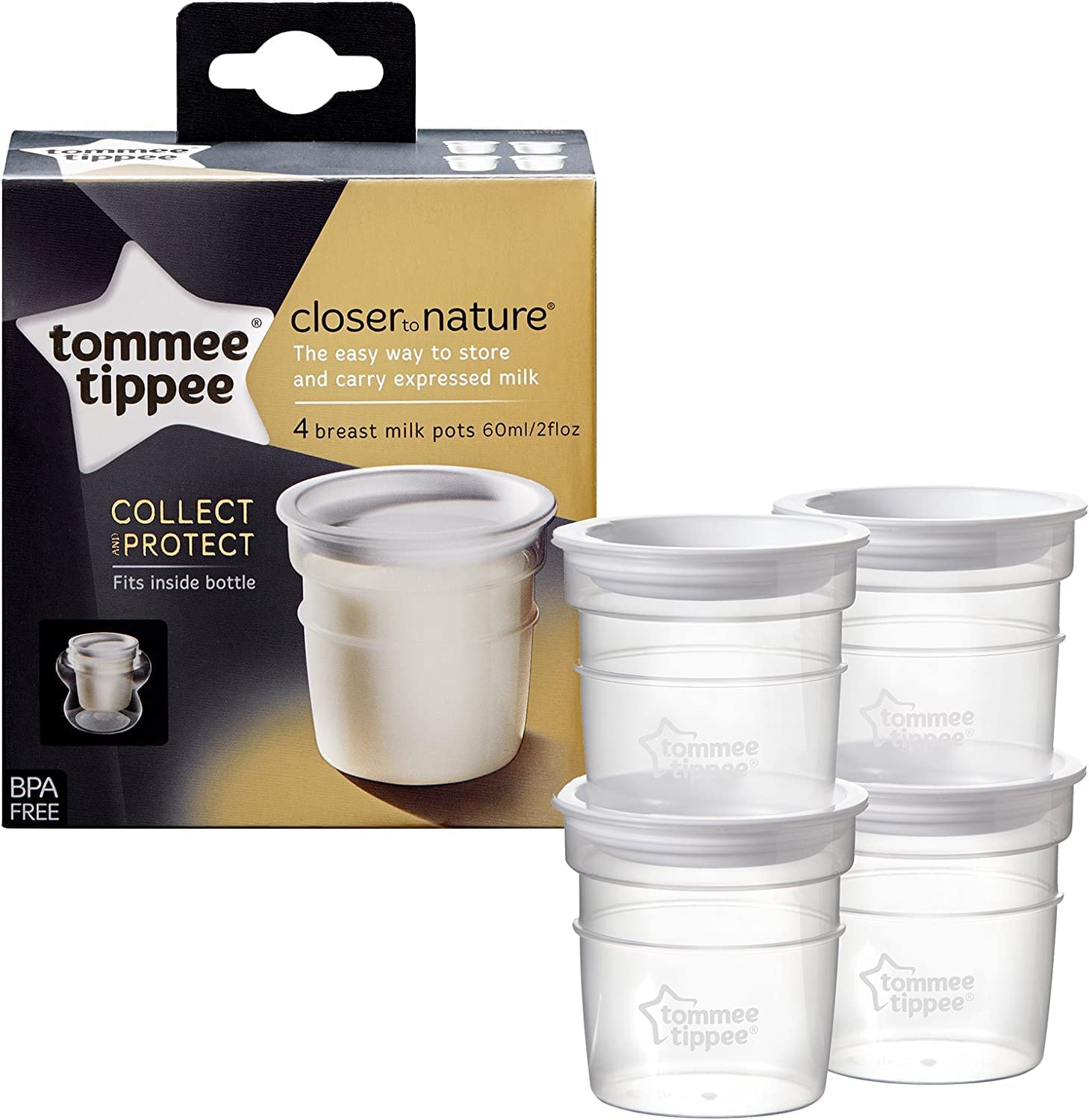 tommee-tippee-closer-to-nature-sistema-conservalatte-4-pezzi-60-ml image 3