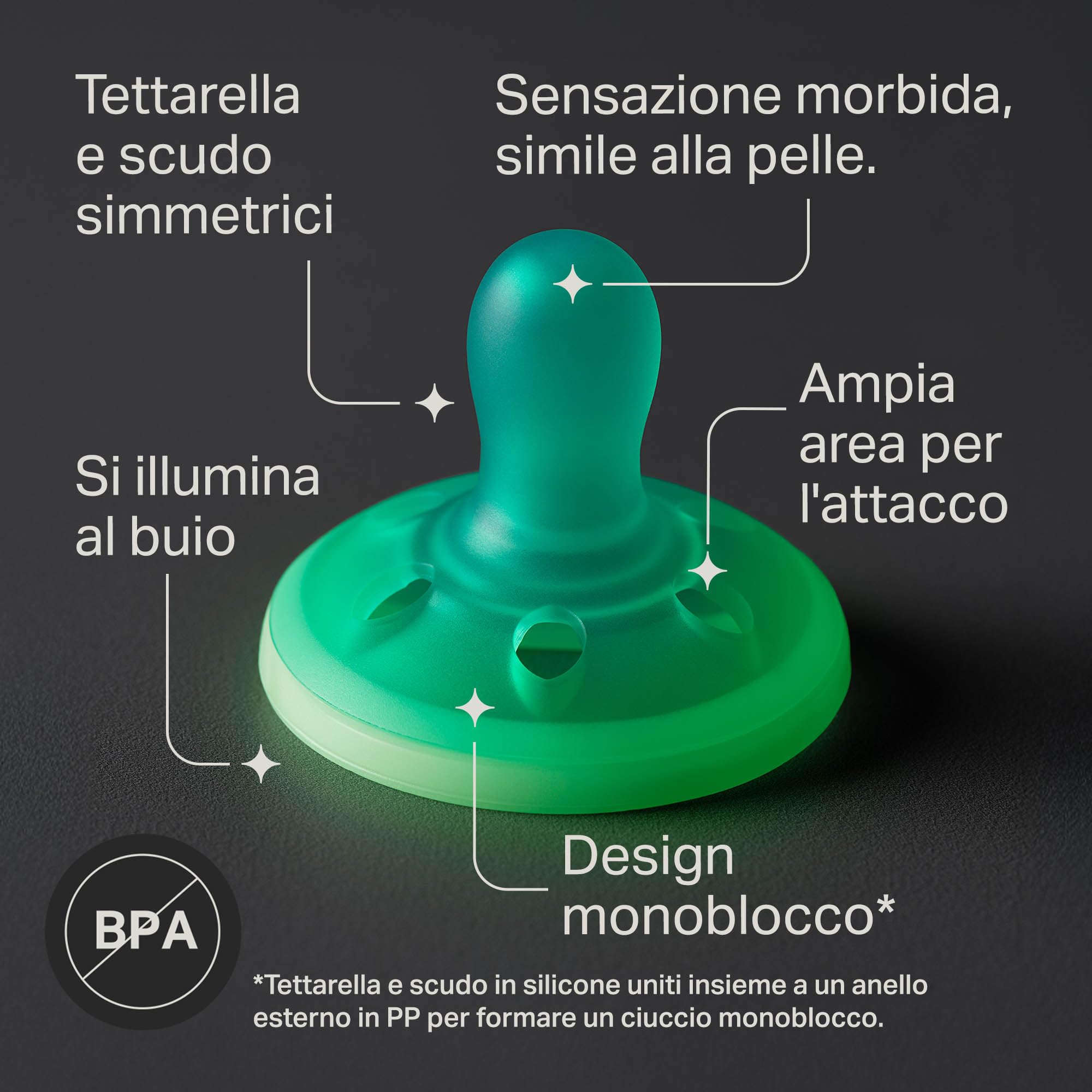 tommee-tippee-night-glow-ciuccio-6-18-mesi-confezione-da-4 image 4
