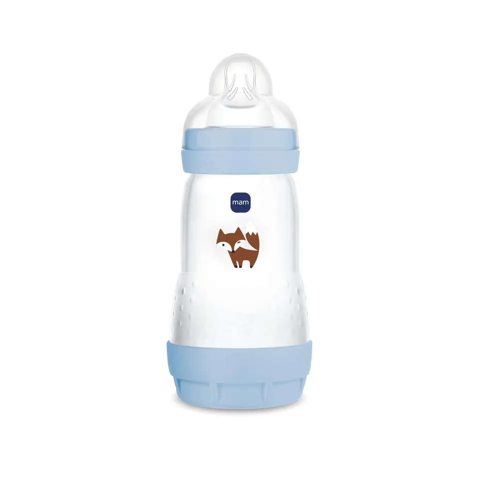 mam-easy-start-biberon-anticolica-260-ml-2-mesi-tettarella-2-azzurro image 1