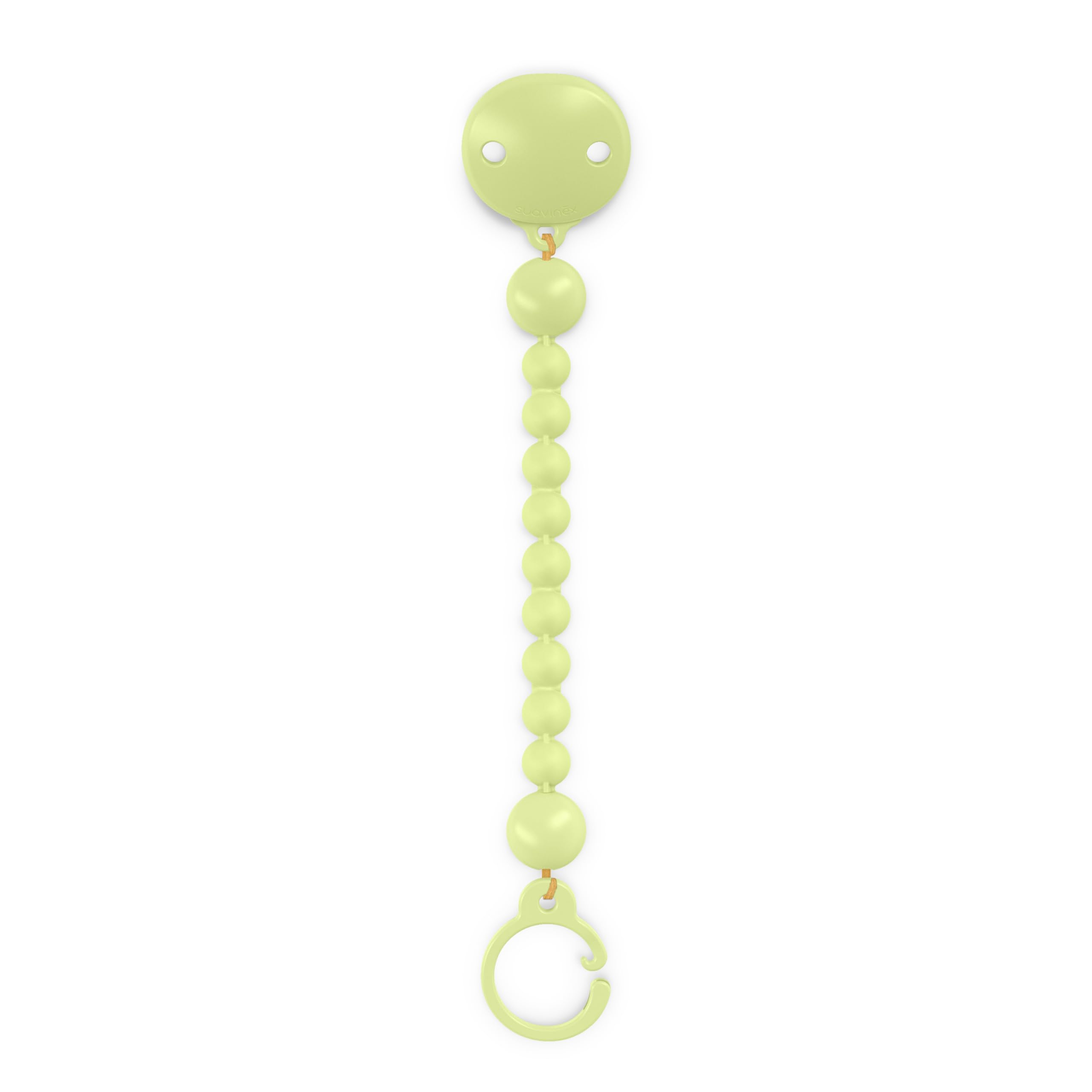 suavinex-clip-catenella-in-silicone-color-essence-lime-0-mesi image 1