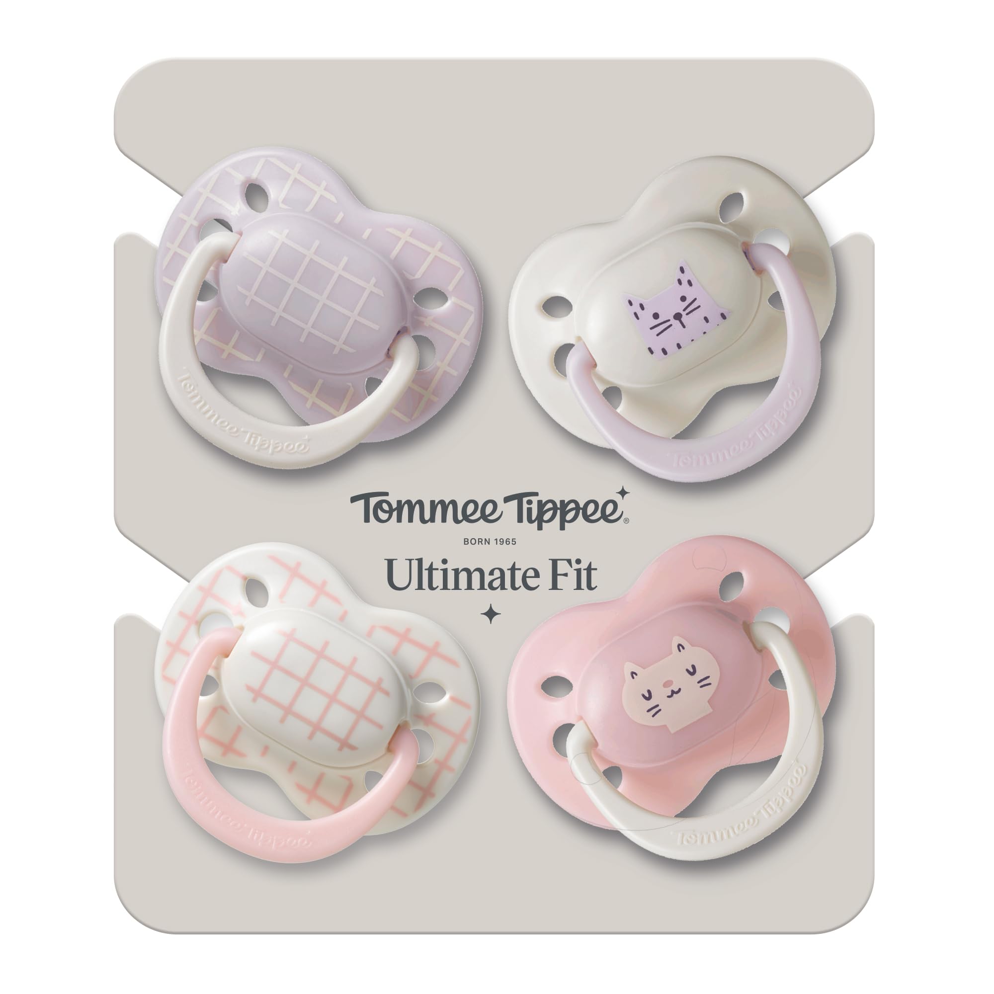 tommee-tippee-ultimate-fit-succhietto-0-6-mesi-ortodontico-set-da-4-club-house image 7
