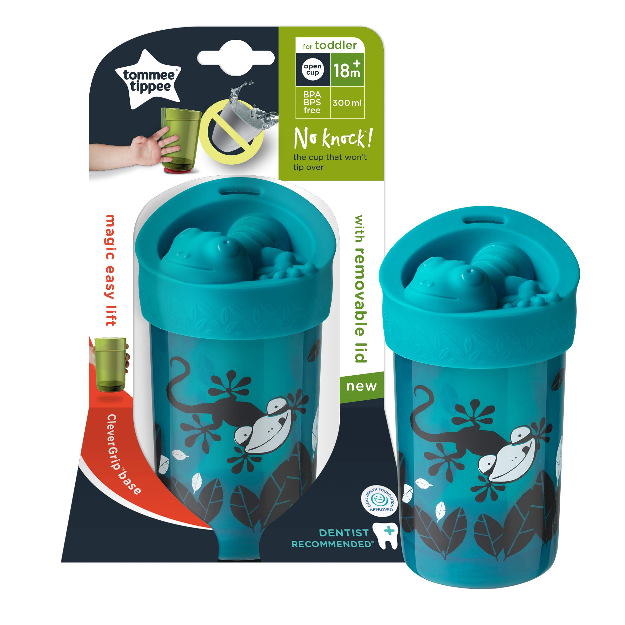 tommee-tippee-super-cup-tazza-antiribaltamento-con-coperchio-blu image 2