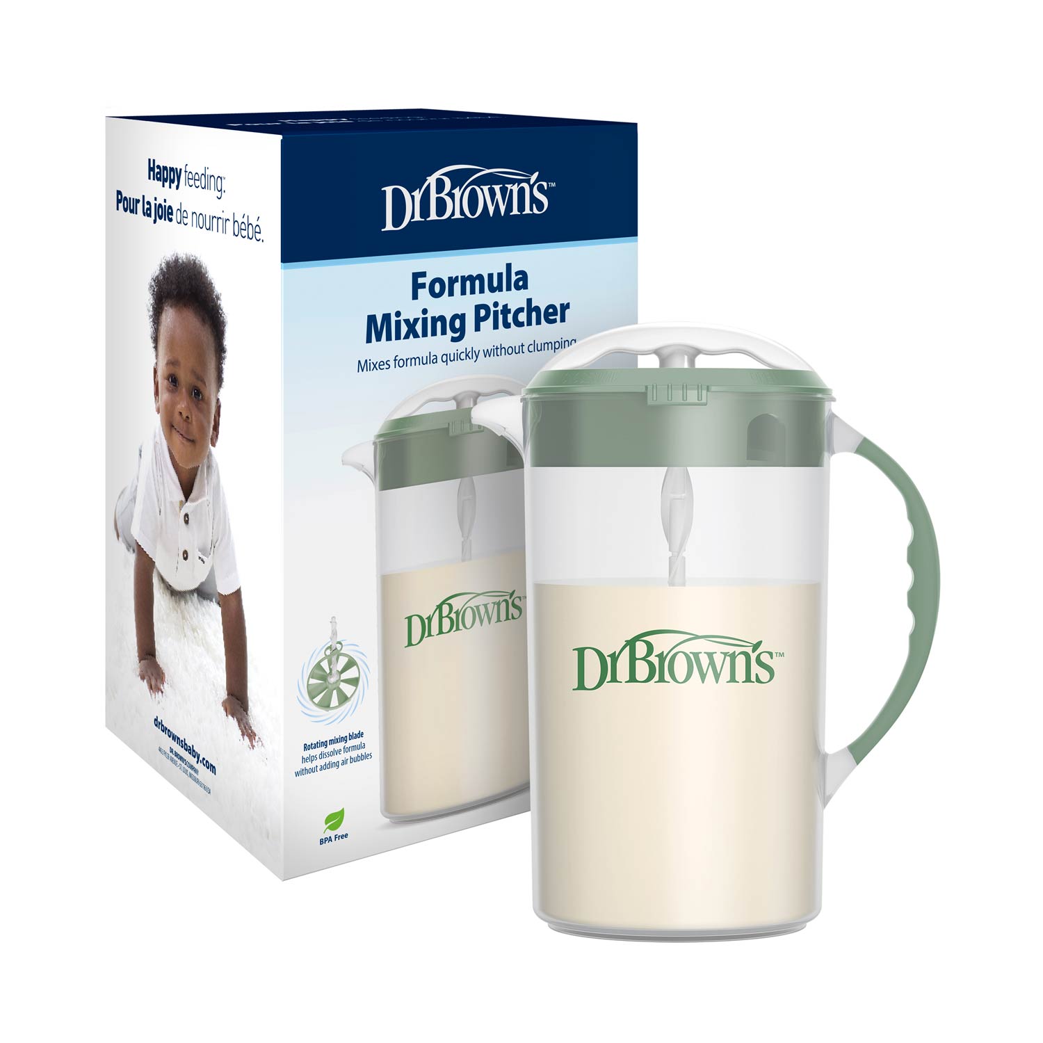 dr-brown-s-caraffa-miscelatrice-formula-4-biberon-32-oz-antigrumi image 4