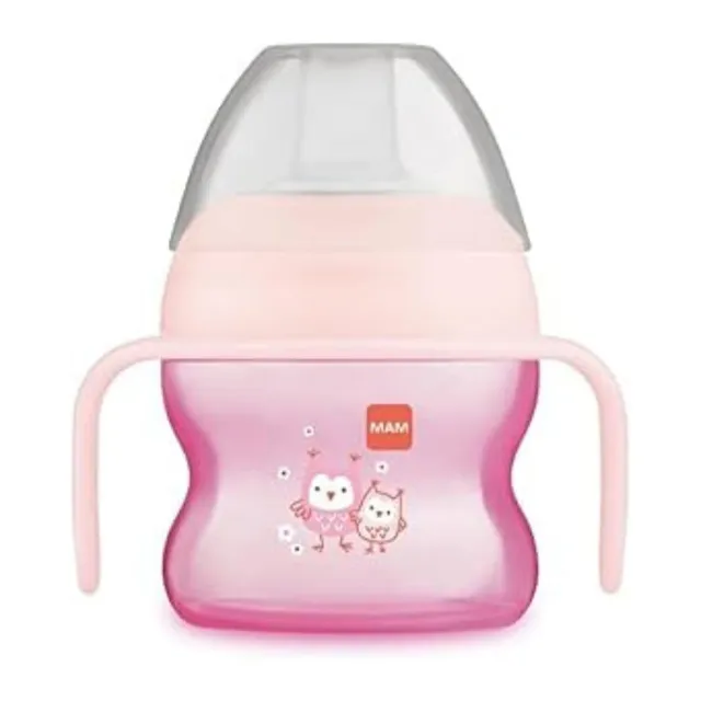mam-starter-cup-150-ml-prima-tazza-beccuccio-4-mesi-rosa image 1