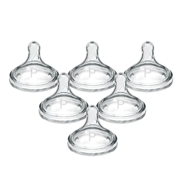 dr-brown-s-natural-flow-tettarella-silicone-collo-largo-preemie-6-pezzi image 1