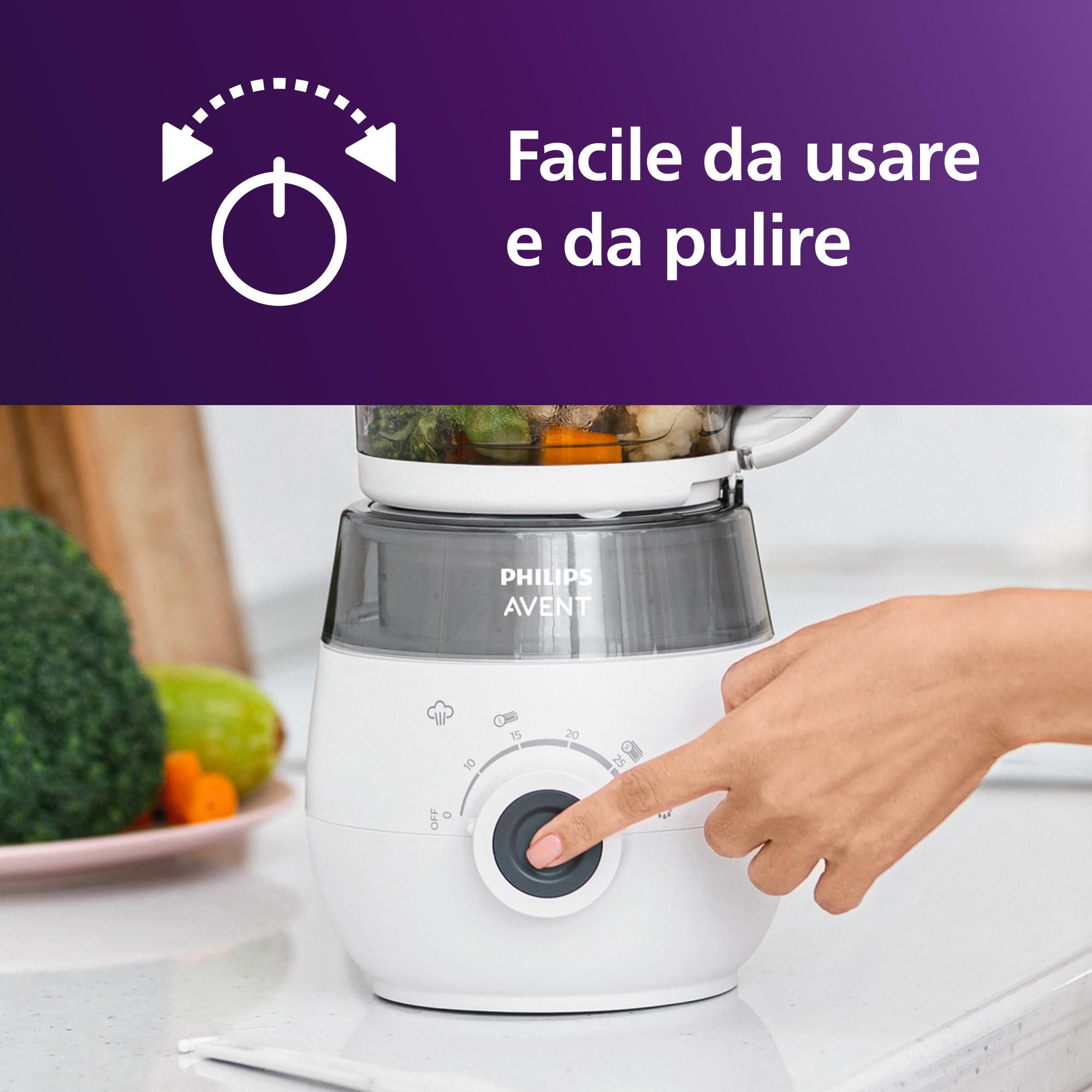 philips-avent-easypappa-4in1-steamer-blender-scf883-20-con-vasetti image 6