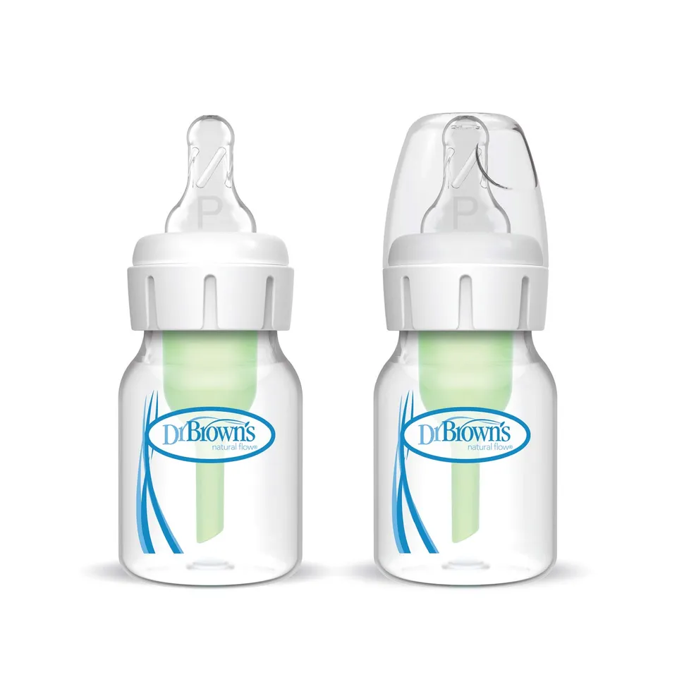 dr-brown-s-natural-flow-biberon-anti-colica-60ml-preemie-2-pack image 1