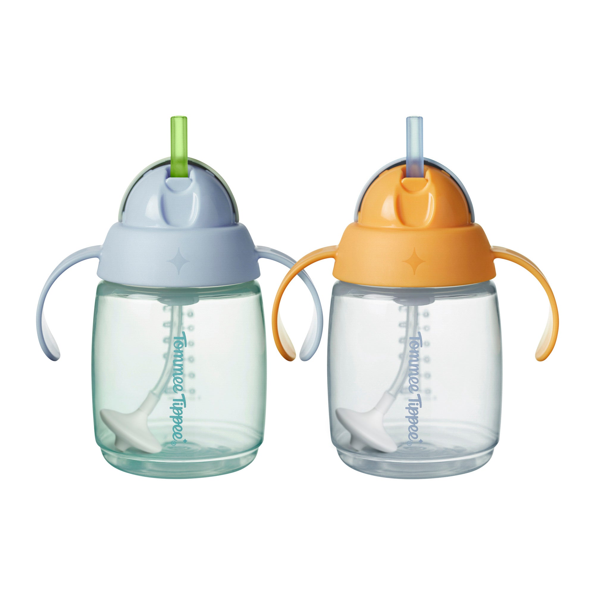 tommee-tippee-trainer-straw-cup-240ml-con-cannuccia-6m image 1